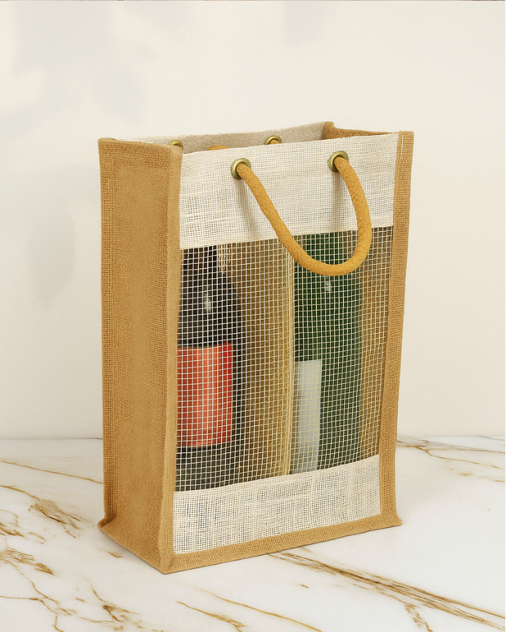 JUTE BOTTLE BAG 04